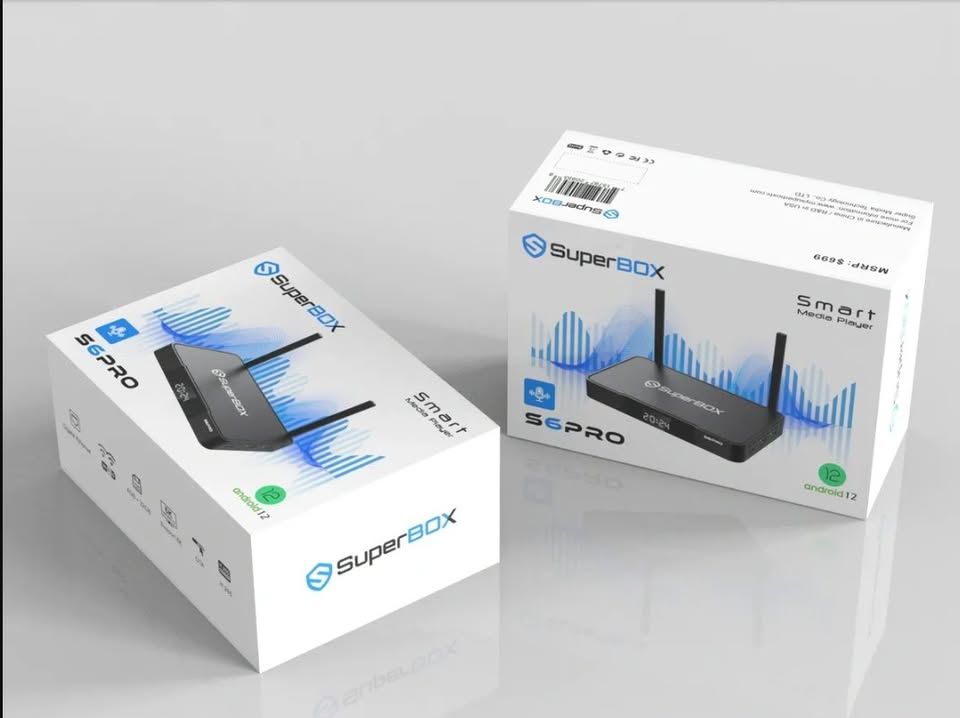 🚀 SuperBox S6 Pro – 4GB+32GB | Time-Shift | Voice Control | Free Shipping! 🎉