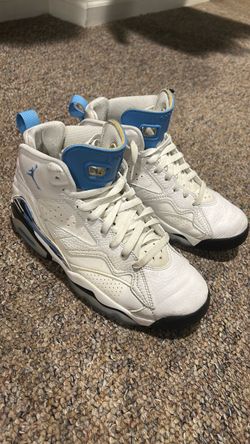 Size 7.5, Air Jordan MVP University Blue
