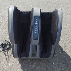  Multi-Function Foot Massager / Leg Knee Ankle Massager with Heat Therapy, Grey. iLIVING MK-9199 Plus Newest Model