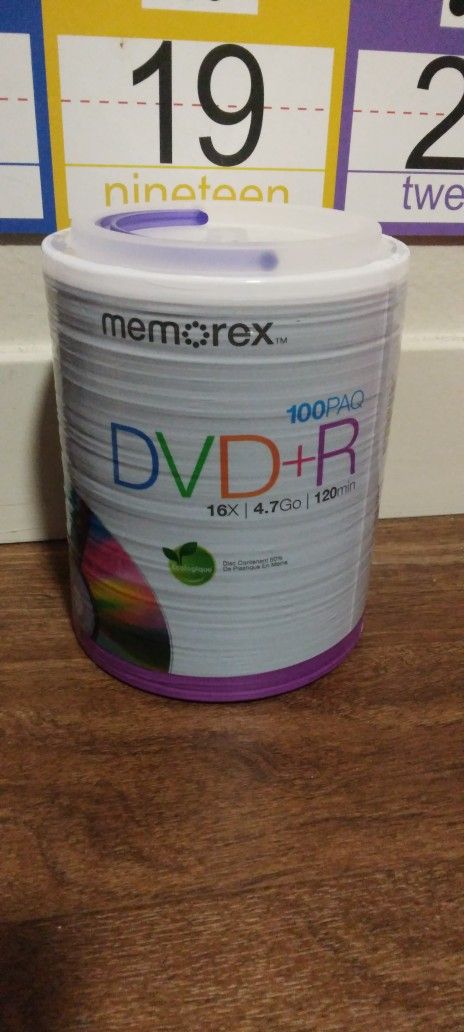 DVD+R 100 Pack