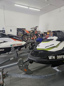 Seadoo GTI SE Jet Ski PWC with trailer