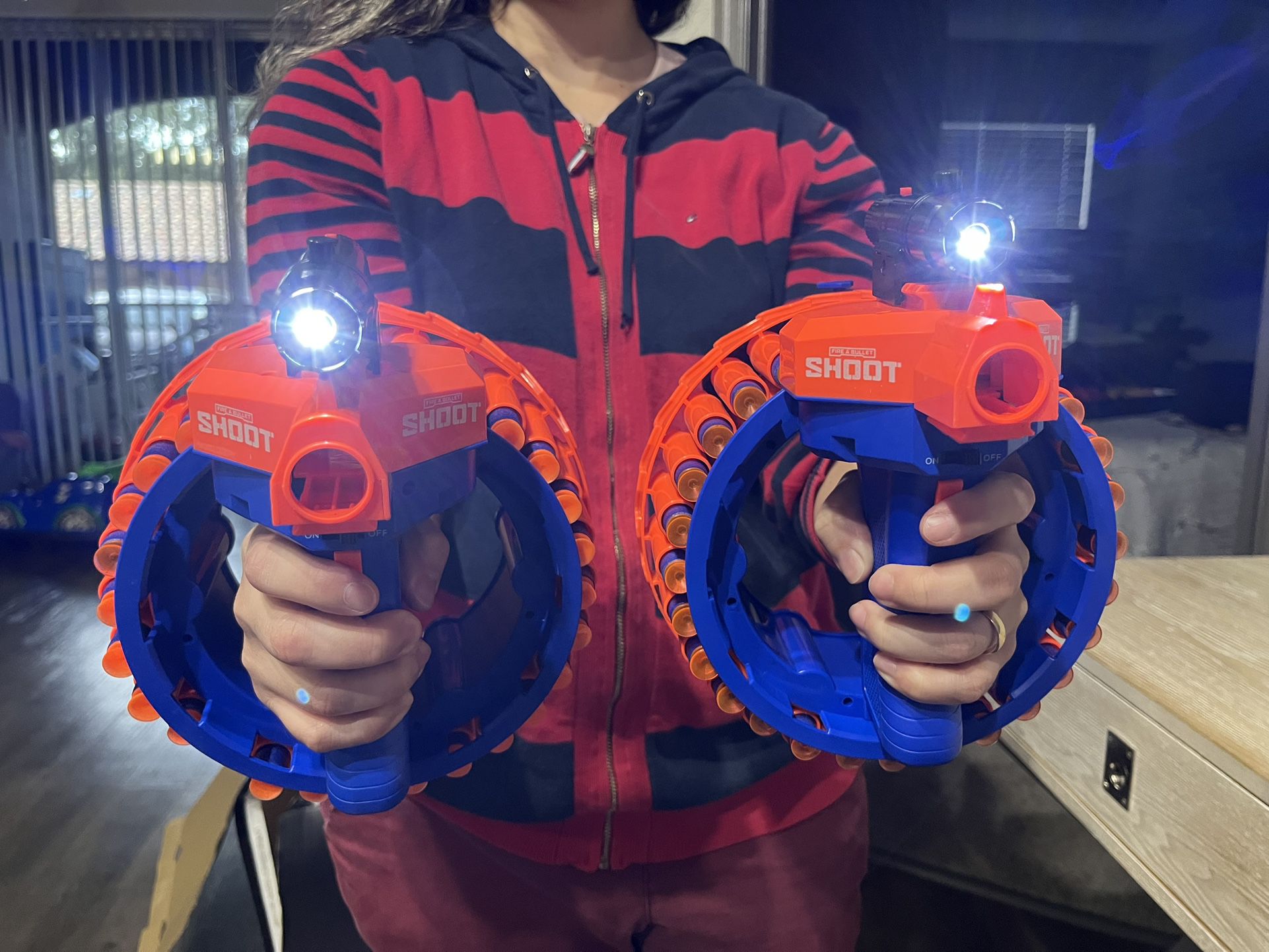 Two Nerf Guns Electric 