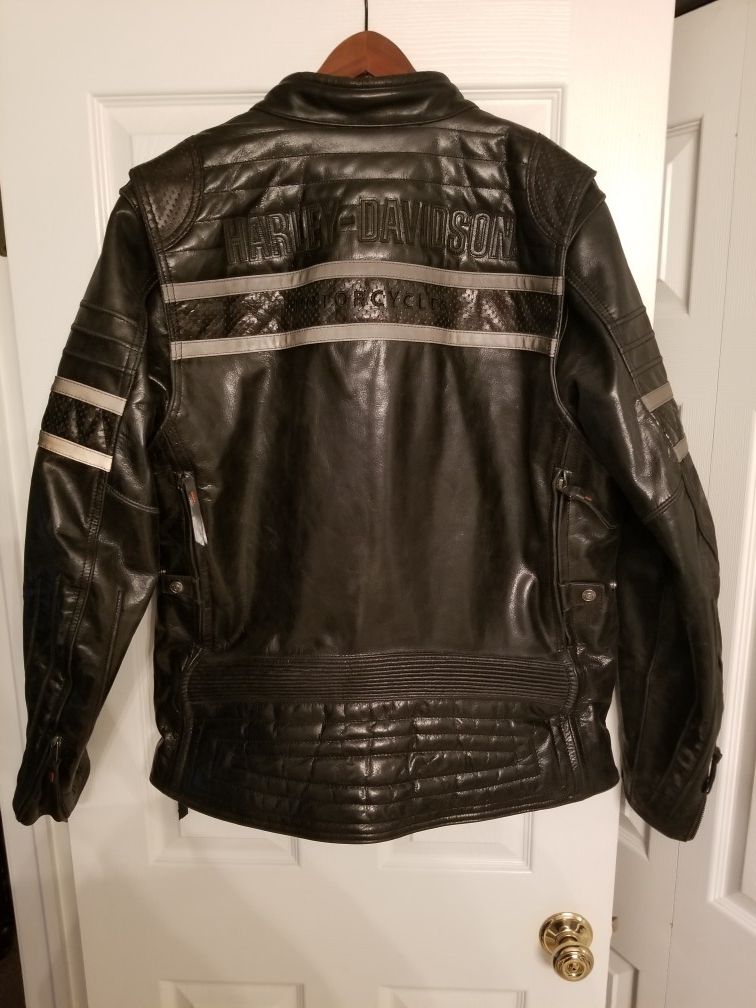 Harley davidson leather riding jacket