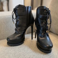 Free New 5inch Heel Parker Ankle Boots 