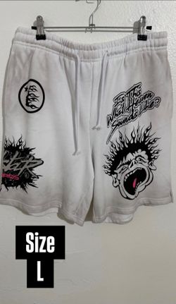 HELLSTAR RECORDS SWEAT SHORTS NEW COLLECTION