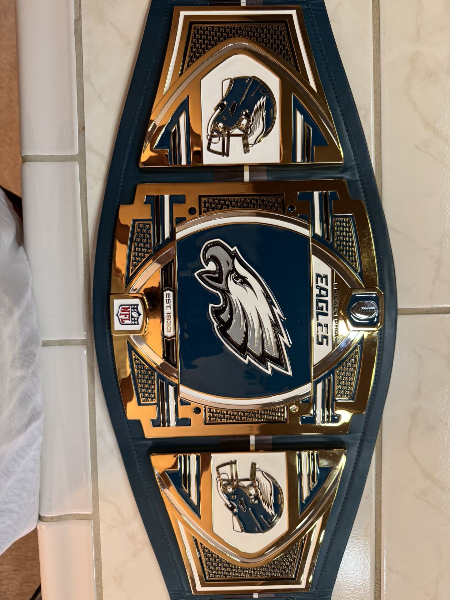 Saquon Barkley WWE Authentic Belt Signed And Inscribed