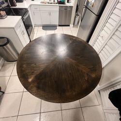 Real wood table