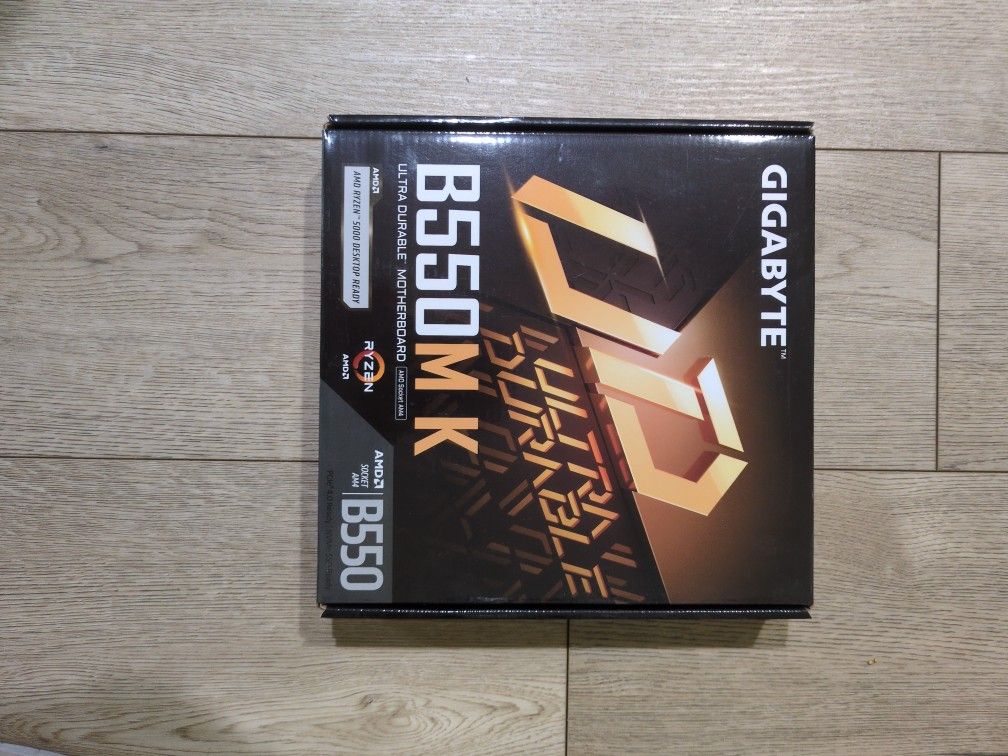 Motherboard Gigabyte B550M K new