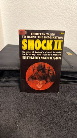 Shock II by Richard Matheson Dell 1964 1st Printing Unread, Fine Condition Sharp