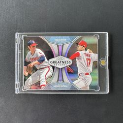 2019 Topps Chrome - Greatness Returns Shohei Ohtani, Nolan Ryan #GRE-3