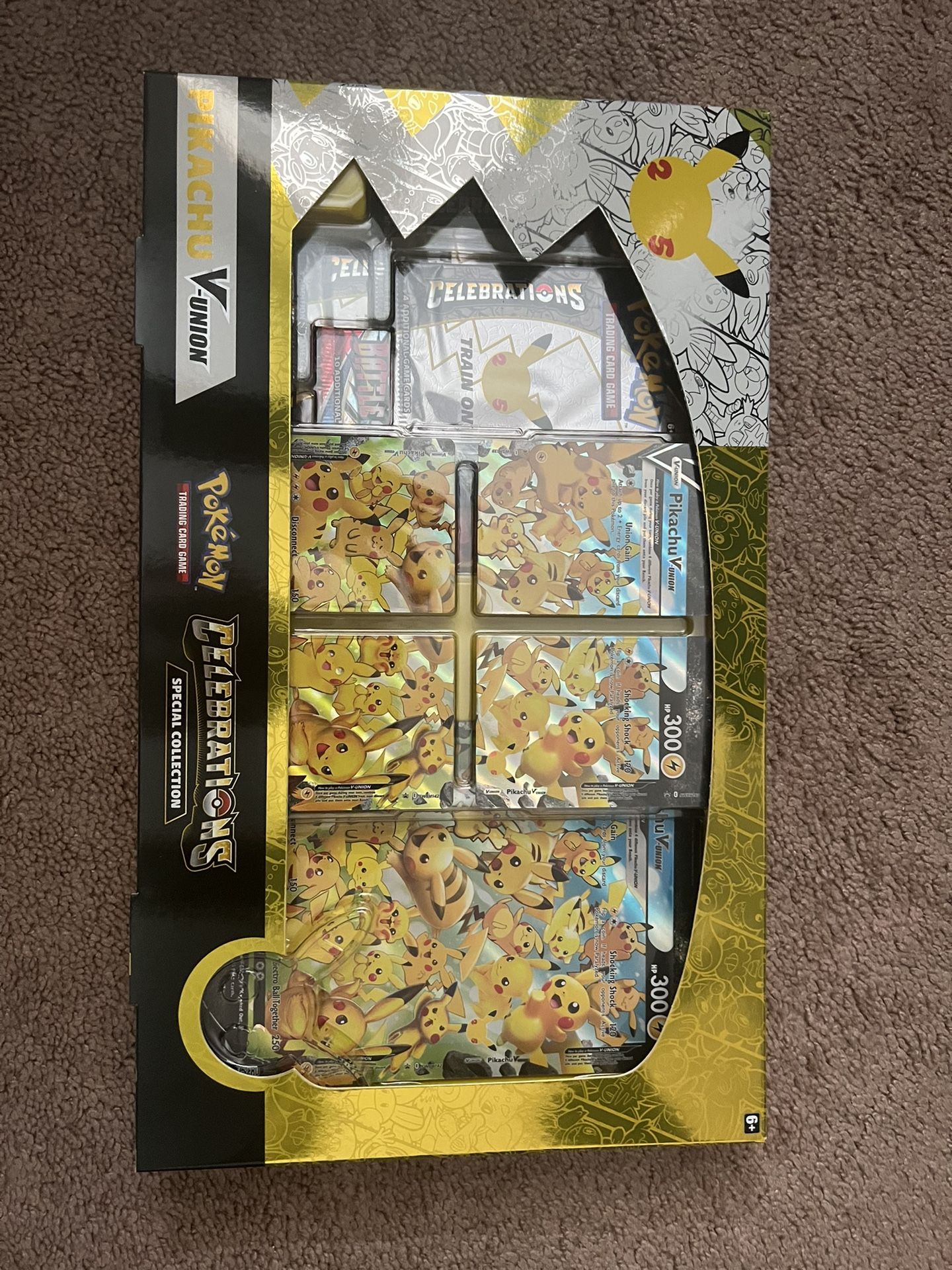 Pokémon Celebrations Pikachu V-Union Set