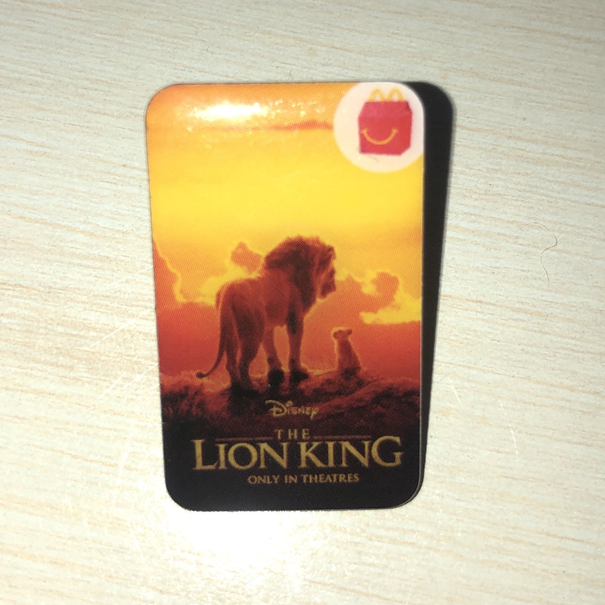 The Lion King McDonalds Crew Pin