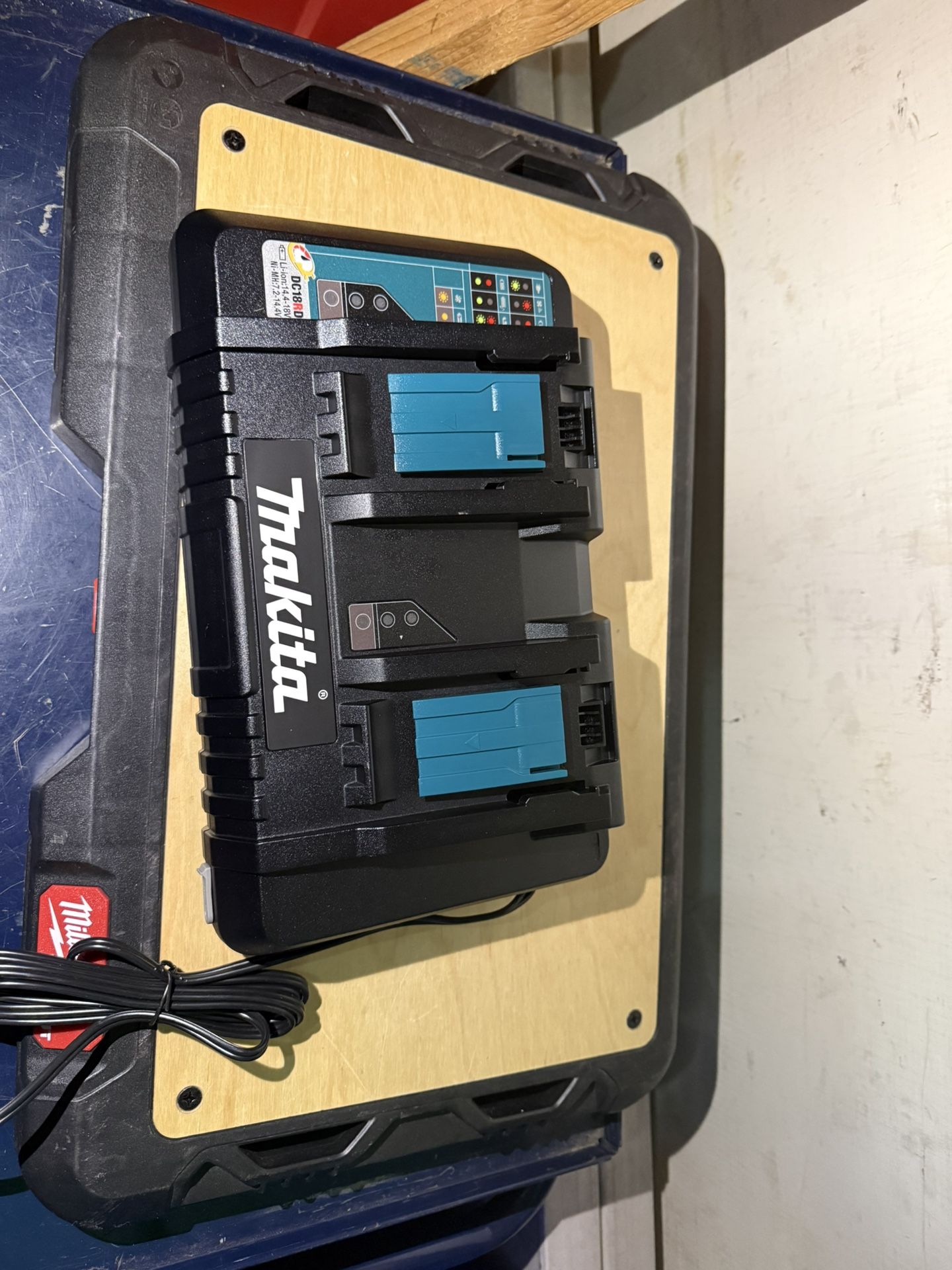 Makita Dual 18v Battery Charger New. Battery No Included 