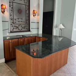 Bar Cabinets and Counter Top
