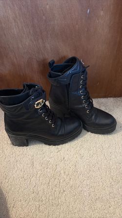 MICHAEL KORS Boots Womens 8 1/2 Black Mid Calf