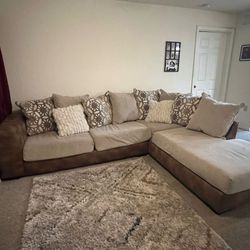 2 Piece Sectional Sofa