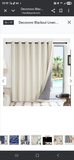 Black Out Curtain Color Beige (4)