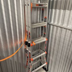 Little Giant multi 13 aluminum multi position Ladder 