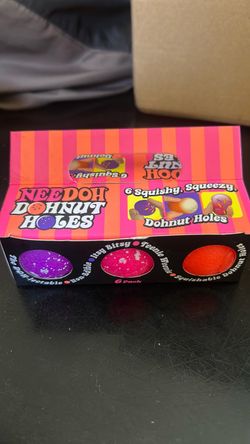NeeDoh Dohnut Holes Squishy Toy 6-Pack