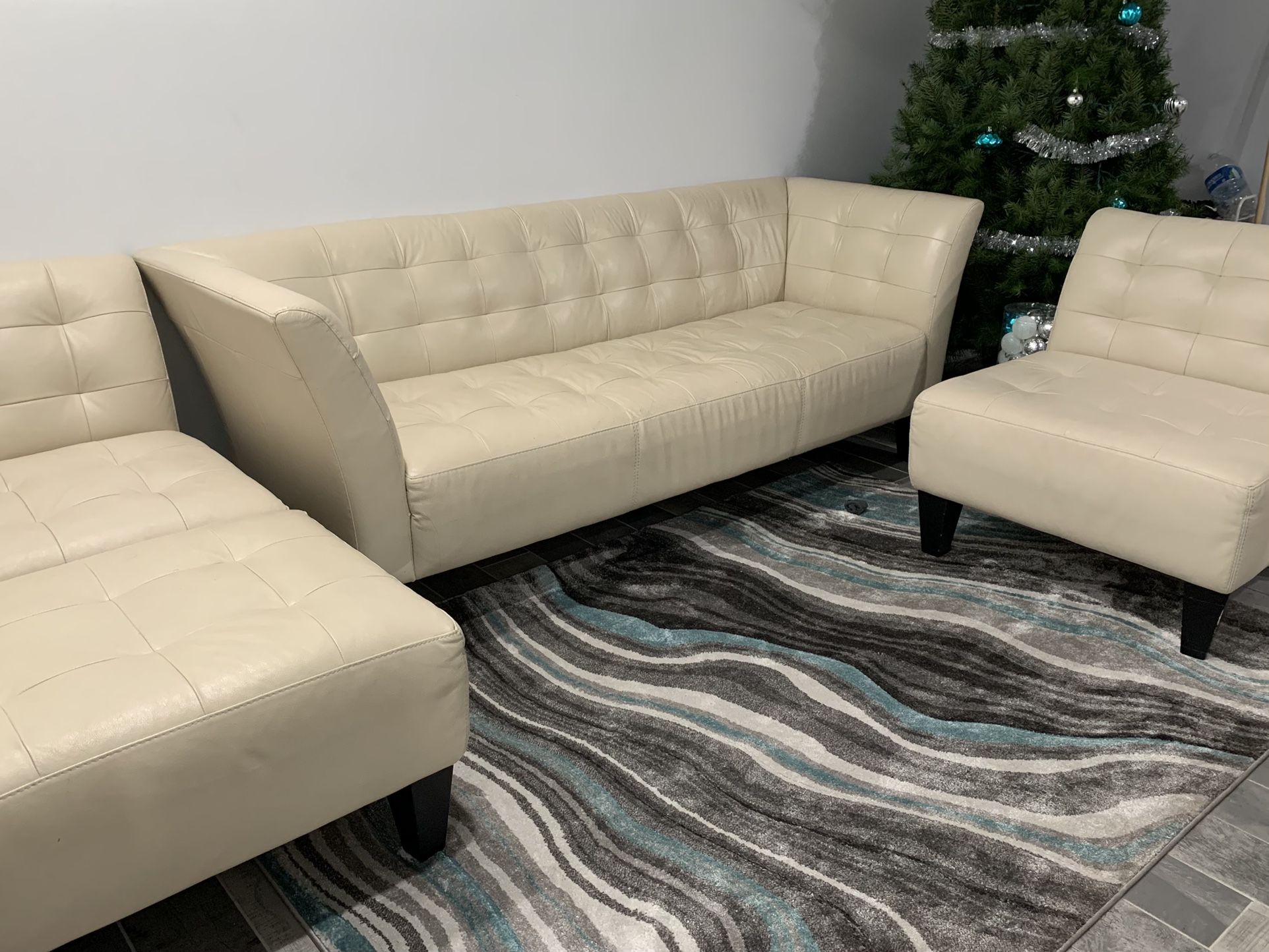 Off White 4pc Sofa Set