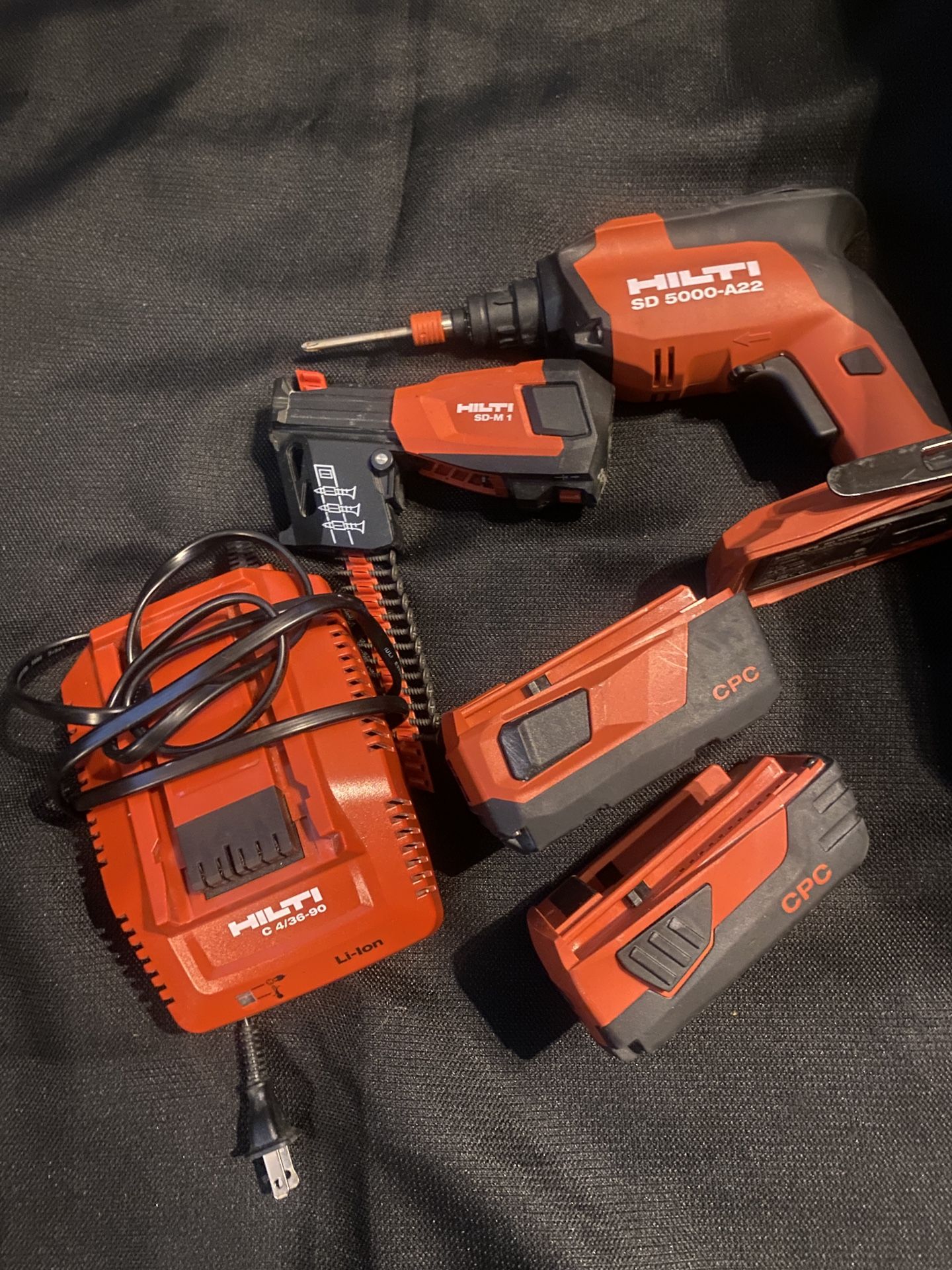 Hilti Drywall Cordless Screw gun Kit