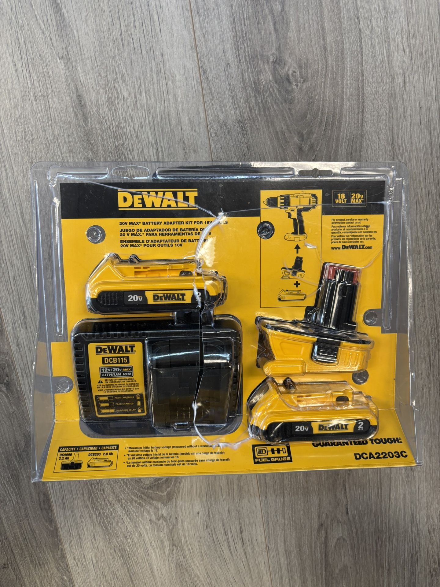 Dewalt 20V To 18V Batter adapter Kit