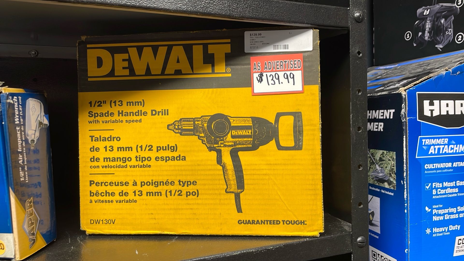 Dewalt Spade Handle Drill