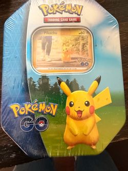 Pokémon GO Pikachu TCG Tin