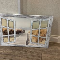 Beach Theme Wall Painting Frame