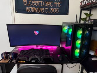 PC/Monitor/Headset/Scuf Controller Bundle
