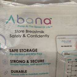 Abana Breastmilk Storage Bag - 100 count