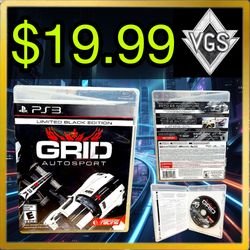 *CIB* GRID Autosport Limited Black Edition PS3 2014
