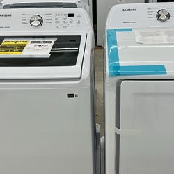 Samsung Top Load Washer And Dryer - Financing Available 