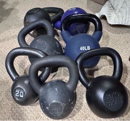 1- Kettlebell  $2=LBS (See prices below)