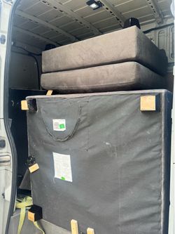 Free five piece modular with ottoman