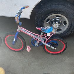 Spider-Man bike 12 inch