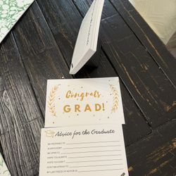 Graduation Advice Cards 