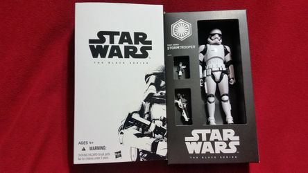 Hasbro Star Wars The Black Series 6" inch SDCC First Order Stormtrooper 2015