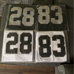 Raiders Jersey’s 