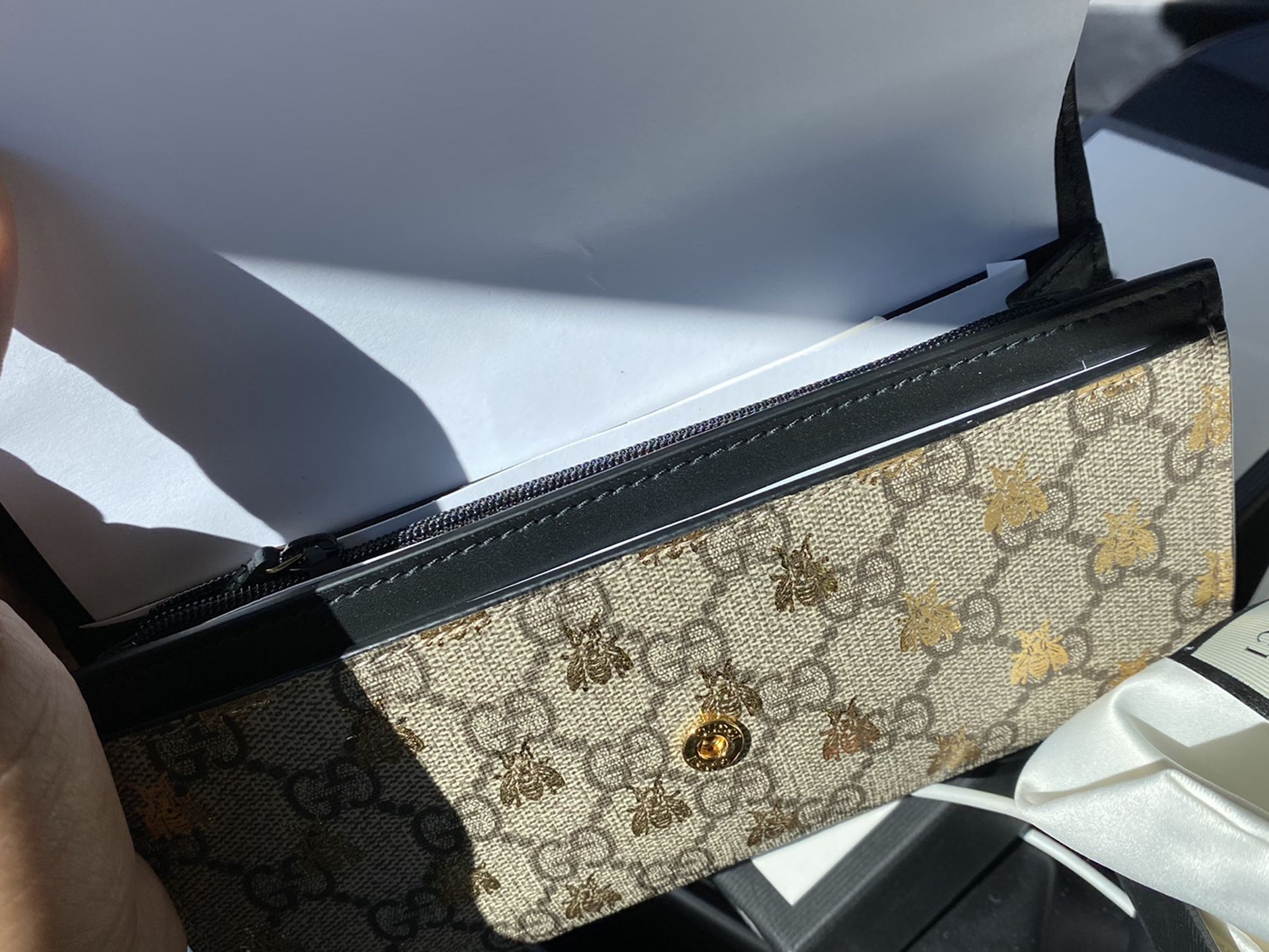 Gucci Wallet With Receipt