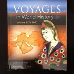 Voyages In World History Third Ed Vol:1 To 1600