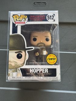 Funko Pop Stranger Things Hopper #512 Chase Exclusive 