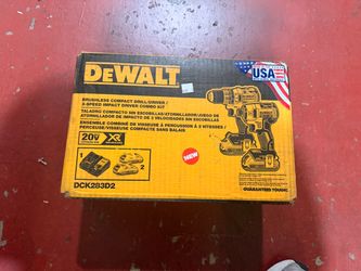 20 volt Dewalt brushless XR 2- tool combo kit