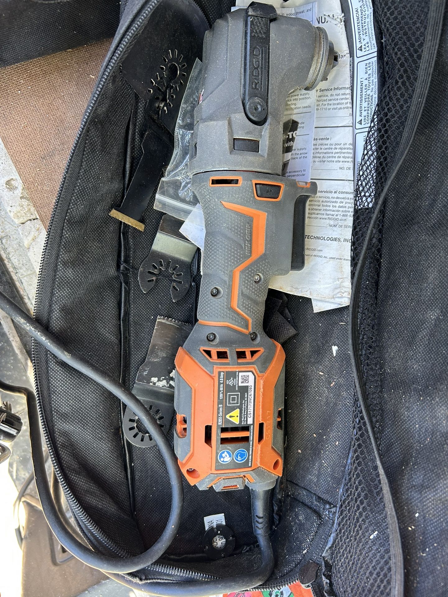 Ridgid Multi Tool