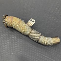 Bmw B58 VRSF 4.5” Track Limited Racing Down Pipe W/Heat Shield 