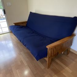 Futon - frame and mattress