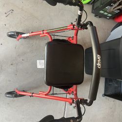 Drive Walker With Seat