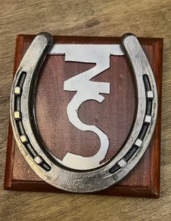 custom cattle brand or name decoration