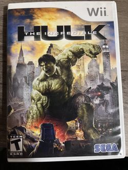Nintendo Wii The Incredible Hulk