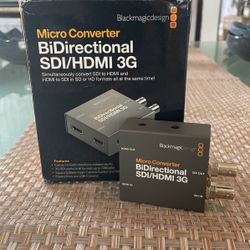 Micro Converter BiDirectional SDI/HDMI 3G Control